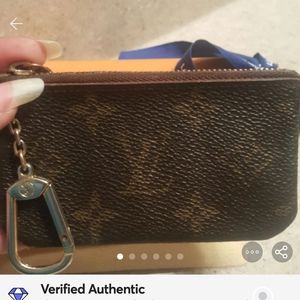 Authentic Louis Vuitton Key/Coin Pouch